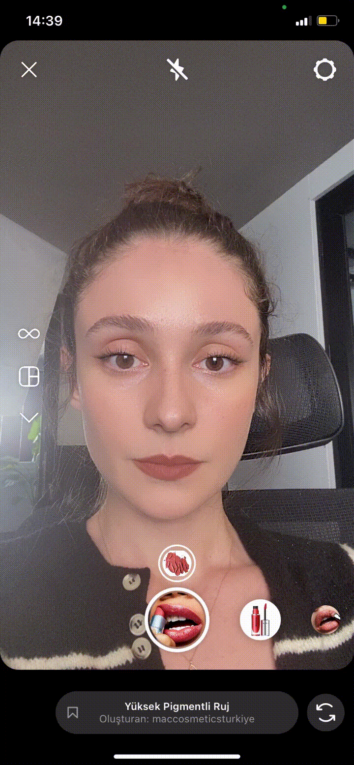 Filtro social AR
